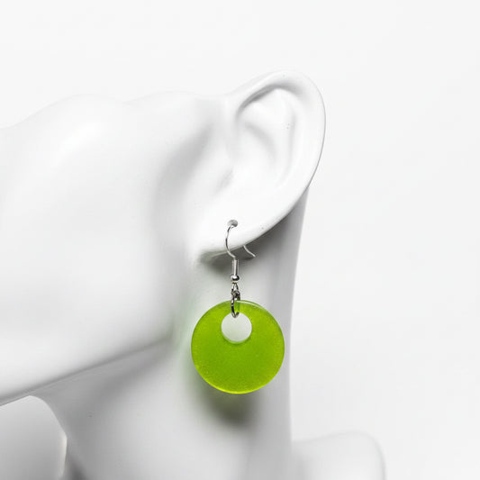 Small Donut Stud Earrings for Women | Cute Resin Earrings