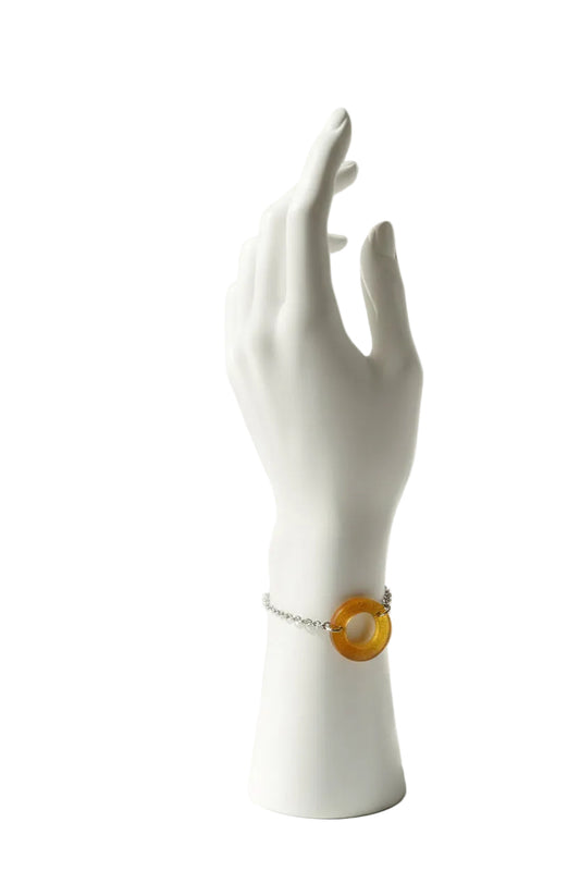 Handmade Resin Bracelet for Women - Multiple Colors Available