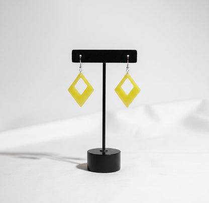 Yellow Handmade Earrings – Dainty Statement Jewelry