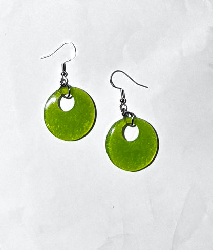 Small Donut Stud Earrings for Women | Cute Resin Earrings