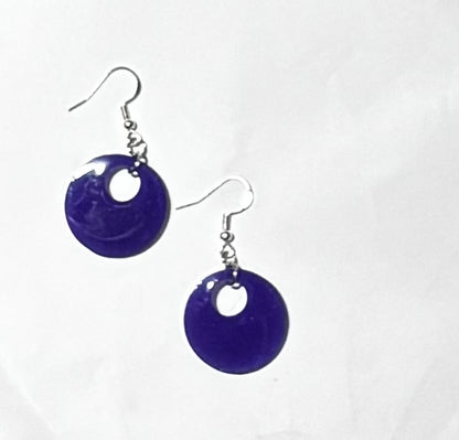 Small Donut Stud Earrings for Women | Cute Resin Earrings