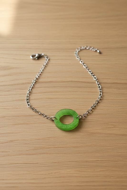 Handmade Resin Bracelet for Women - Multiple Colors Available